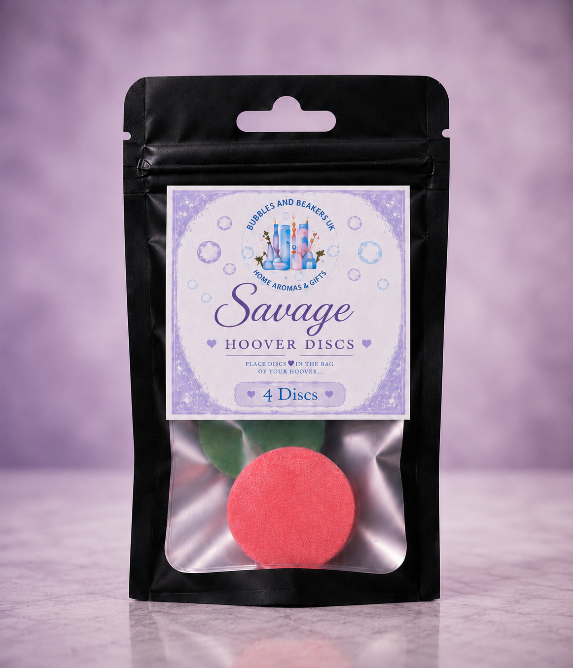 Scented Hoover Discs (Pack of 4) | Freshen Your Home While You Vacuum