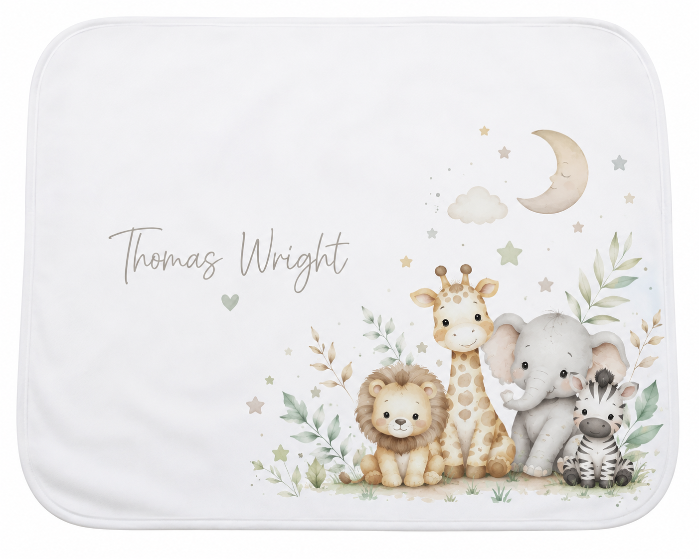 Personalised Baby Blankets | Custom Name Baby Gifts | Bubbles & Beakers