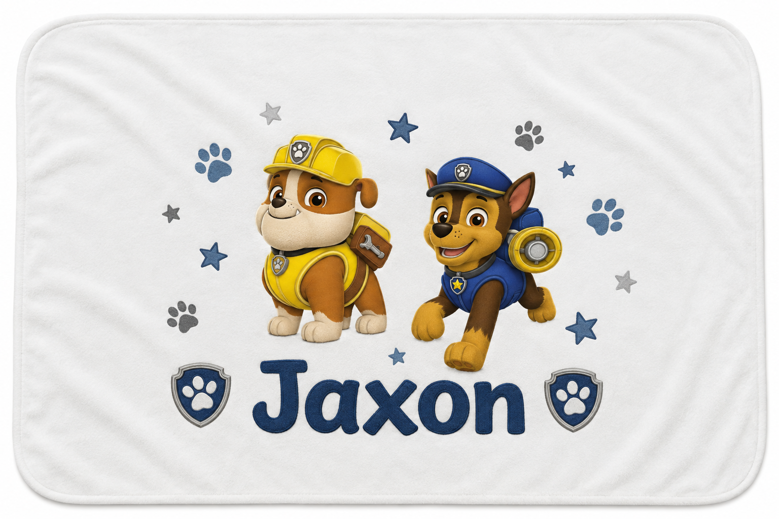 Personalised Baby Blankets | Custom Name Baby Gifts | Bubbles & Beakers
